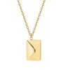 Custom Love Letter Envelope Pendant Necklace