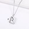 Custom Love Letter Envelope Pendant Necklace