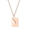 Custom Love Letter Envelope Pendant Necklace