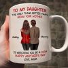 Custom Motherly Love Mug | Personalized Gift Cup for Mom or Daughter