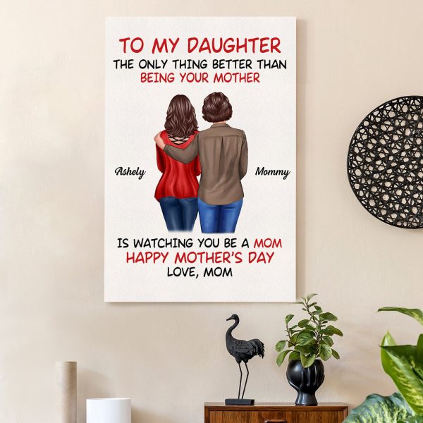 Custom Motherly Love Mug | Personalized Gift Cup for Mom or Daughter