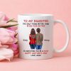 Custom Motherly Love Mug | Personalized Gift Cup for Mom or Daughter