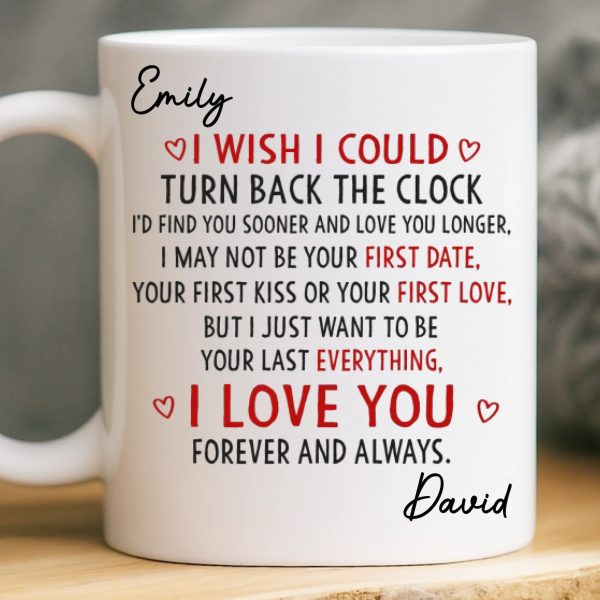 Custom Mug - Personalized Anniversary Christmas Wedding Gifts For Husband And Wife, Him And Her - Everything Led To You