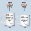 Custom Mug - Personalized Anniversary Christmas Wedding Gifts For Husband And Wife, Him And Her - My Favorite Person To Fight And Kiss