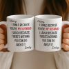 Custom Mug - Personalized Anniversary Christmas Wedding Gifts For Husband And Wife, Him And Her - Wife Life Chose Me