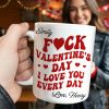 Custom Mug - Personalized Anniversary Valentine Wedding Gifts For Husband And Wife, Him And Her - My One And Only
