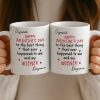 Custom Mug - Personalized Anniversary Valentine Wedding Gifts For Husband And Wife, Him And Her - Together We Grow Braver