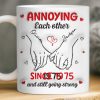 Custom Mug - Personalized Anniversary Wedding Gifts For Husband And Wife, Him And Her - Always Choosing Each Other