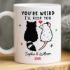 Custom Mug - Personalized Anniversary Wedding Gifts For Husband And Wife, Him And Her - Better Together, Always And Forever