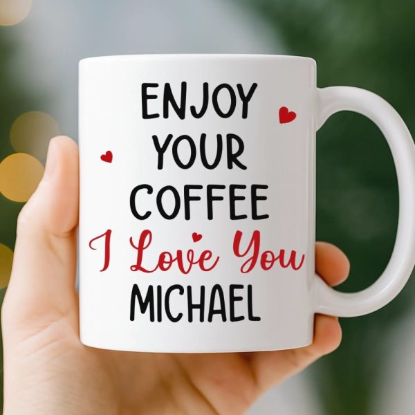 Custom Mug - Personalized Anniversary Wedding Gifts For Husband And Wife, Him And Her - Better Together Since Day One
