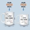 Custom Mug - Personalized Anniversary Wedding Gifts For Husband And Wife, Him And Her - Built On Trust And Love