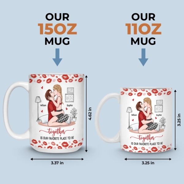 Custom Mug - Personalized Anniversary Wedding Gifts For Husband And Wife, Him And Her - Choosing You Every Day
