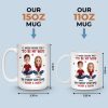 Custom Mug - Personalized Anniversary Wedding Gifts For Husband And Wife, Him And Her - Choosing You Never Gets Old