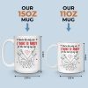 Custom Mug - Personalized Anniversary Wedding Gifts For Husband And Wife, Him And Her - Falling For You Daily