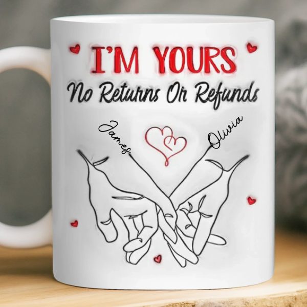 Custom Mug - Personalized Anniversary Wedding Gifts For Husband And Wife, Him And Her - Falling For You Daily