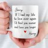 Custom Mug - Personalized Anniversary Wedding Gifts For Husband And Wife, Him And Her - Forever Starts With Us