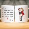 Custom Mug - Personalized Anniversary Wedding Gifts For Husband And Wife, Him And Her - Forever Starts With Us
