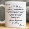 Custom Mug - Personalized Anniversary Wedding Gifts For Husband And Wife, Him And Her - Forever Starts With You
