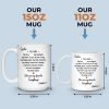 Custom Mug - Personalized Anniversary Wedding Gifts For Husband And Wife, Him And Her - Forever Starts With You