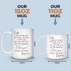Custom Mug - Personalized Anniversary Wedding Gifts For Husband And Wife, Him And Her - Forever Us No Matter