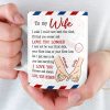 Custom Mug - Personalized Anniversary Wedding Gifts For Husband And Wife, Him And Her - Growing Old Side By Side