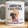 Custom Mug - Personalized Anniversary Wedding Gifts For Husband And Wife, Him And Her - Happily Ever After
