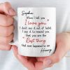 Custom Mug - Personalized Anniversary Wedding Gifts For Husband And Wife, Him And Her - Holding On To Us