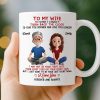 Custom Mug - Personalized Anniversary Wedding Gifts For Husband And Wife, Him And Her - I Found My Forever In You