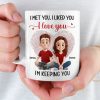 Custom Mug - Personalized Anniversary Wedding Gifts For Husband And Wife, Him And Her - Life Is Sweeter Together