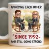 Custom Mug - Personalized Anniversary Wedding Gifts For Husband And Wife, Him And Her - Love Found Its Way