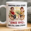 Custom Mug - Personalized Anniversary Wedding Gifts For Husband And Wife, Him And Her - Love Found Its Way