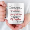 Custom Mug - Personalized Anniversary Wedding Gifts For Husband And Wife, Him And Her - Love That Just Makes Sense