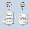 Custom Mug - Personalized Anniversary Wedding Gifts For Husband And Wife, Him And Her - Love You More Every Day