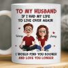 Custom Mug - Personalized Anniversary Wedding Gifts For Husband And Wife, Him And Her - Love You More Every Sunrise