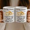 Custom Mug - Personalized Anniversary Wedding Gifts For Husband And Wife, Him And Her - Love You Then, Love You Now