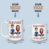 Custom Mug - Personalized Anniversary Wedding Gifts For Husband And Wife, Him And Her - Loving You Always More