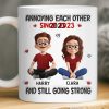 Custom Mug - Personalized Anniversary Wedding Gifts For Husband And Wife, Him And Her - My Safe Place Is You