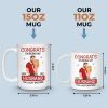 Custom Mug - Personalized Anniversary Wedding Gifts For Husband And Wife, Him And Her - Once Upon A Lifetime