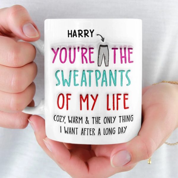 Custom Mug - Personalized Anniversary Wedding Gifts For Husband And Wife, Him And Her - Our Love Feels Easy