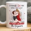Custom Mug - Personalized Anniversary Wedding Gifts For Husband And Wife, Him And Her - Our Love Feels Steady
