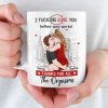 Custom Mug - Personalized Anniversary Wedding Gifts For Husband And Wife, Him And Her - Our Love Feels Steady