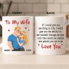 Custom Mug - Personalized Anniversary Wedding Gifts For Husband And Wife, Him And Her - Our Love Moves Gently