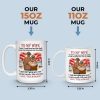 Custom Mug - Personalized Anniversary Wedding Gifts For Husband And Wife, Him And Her - Our Love Our Story