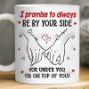 Custom Mug - Personalized Anniversary Wedding Gifts For Husband And Wife, Him And Her - Our Love Still Grows