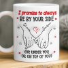 Custom Mug - Personalized Anniversary Wedding Gifts For Husband And Wife, Him And Her - Our Love Still Grows