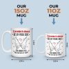 Custom Mug - Personalized Anniversary Wedding Gifts For Husband And Wife, Him And Her - Our Love Still Grows