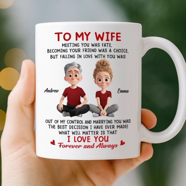 Custom Mug - Personalized Anniversary Wedding Gifts For Husband And Wife, Him And Her - Still Falling For You