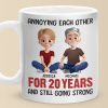 Custom Mug - Personalized Anniversary Wedding Gifts For Husband And Wife, Him And Her - Still Tolerating Each Other