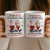 Custom Mug - Personalized Anniversary Wedding Gifts For Husband And Wife, Him And Her - Together Feels Like Home Always
