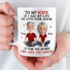 Custom Mug - Personalized Anniversary Wedding Gifts For Husband And Wife, Him And Her - Together Feels Like Home Always